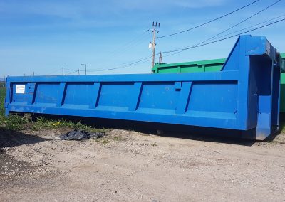 Benne bleue de collecte de déchets Ecovert Boilon